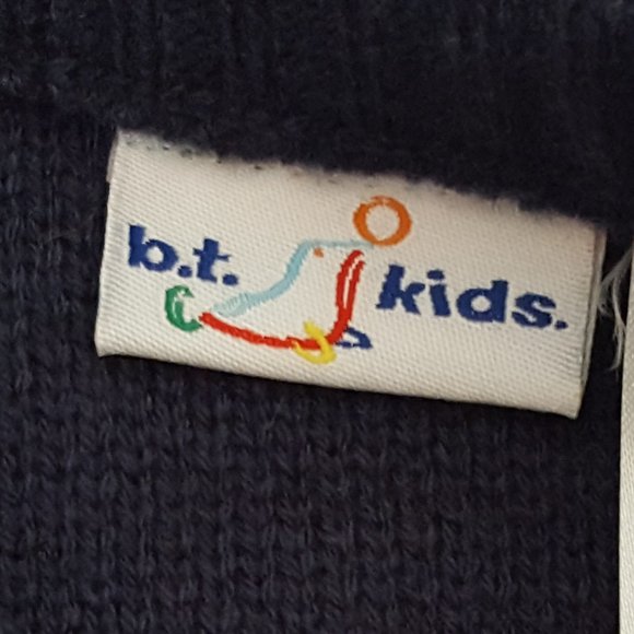 Holiday Sweater Sweater Navy Blue Size 4T 1990's - Picture 6 of 15